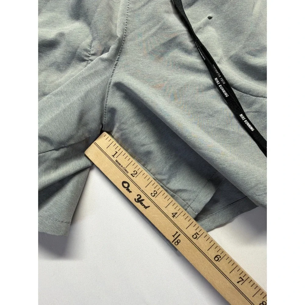 Nike Flex Stride Dri-Fit Athletic Shorts Mens Small Gray Gym Training Drawstring
